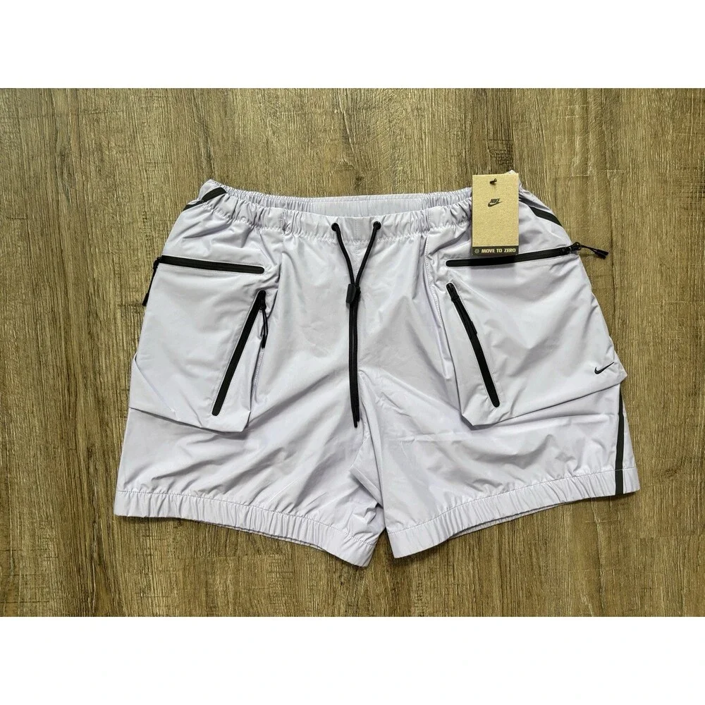 Nike Tech Super Lightweight Shorts Purple Men’s Sz Medium HJ2946-515